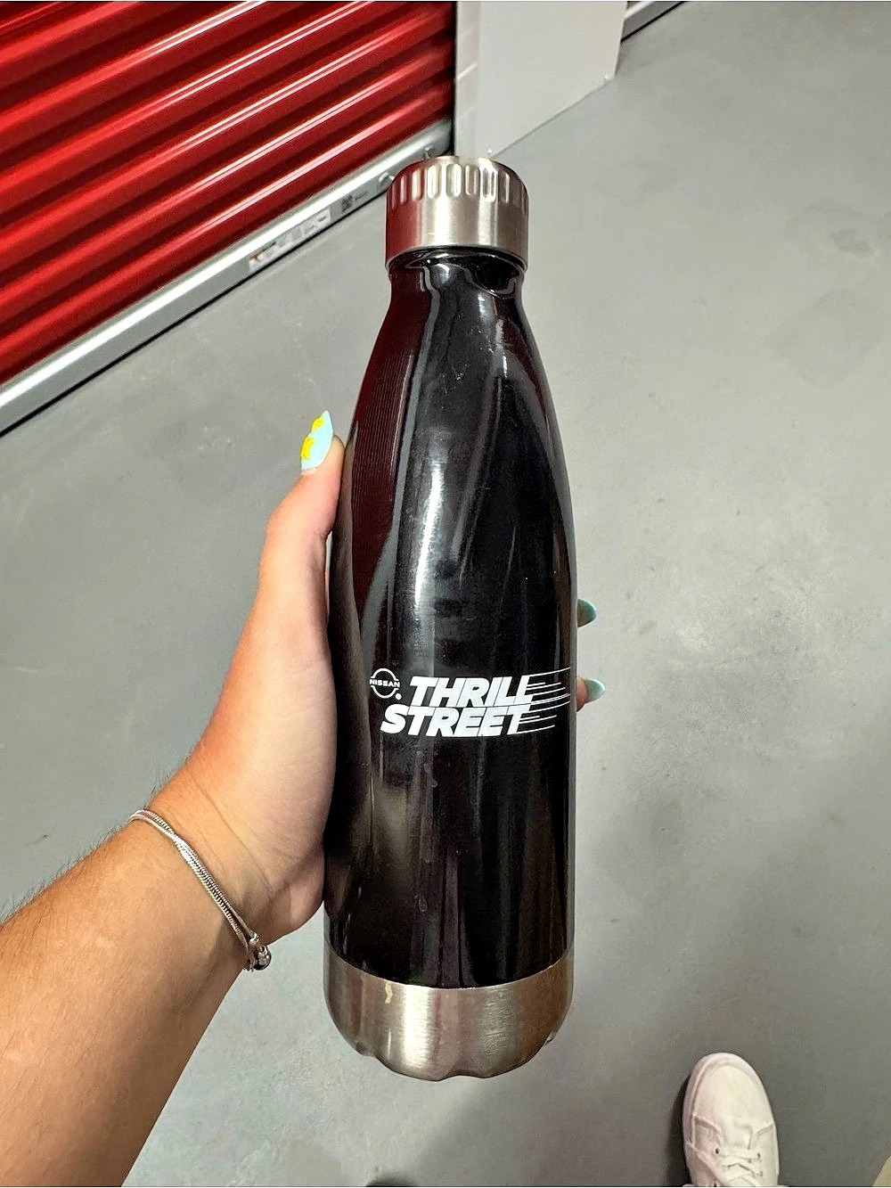 Nissan Thrill Street Black Insulated Water Bottle